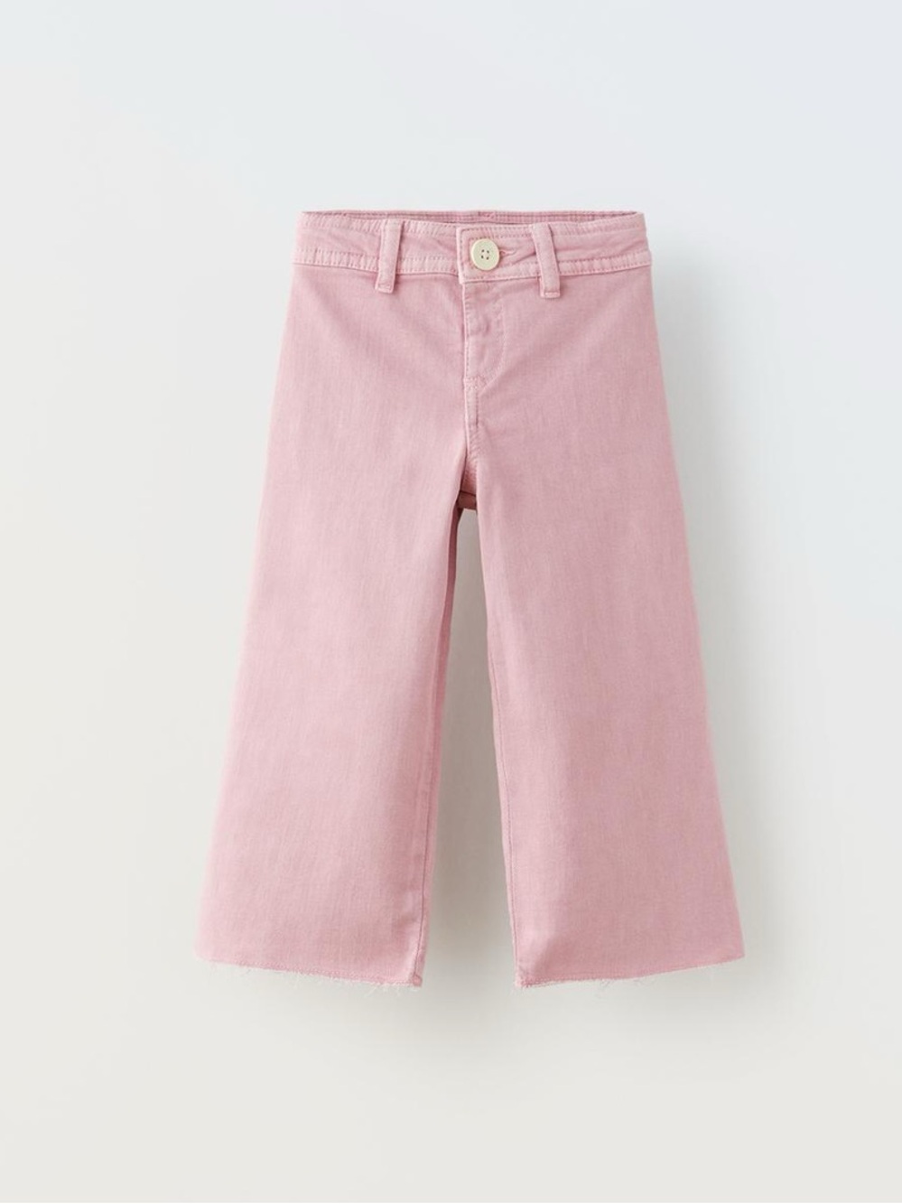NWT Zara 2-3Y marine jeans pink wide leg